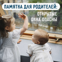 Открытые окна опасны! Открытые окна опасны!.